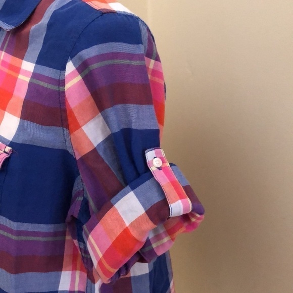 American Eagle. Button down Shirt. Plaid. Medium - Picture 7 of 12